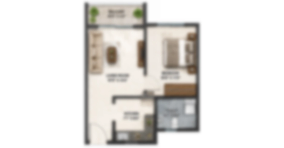 Baya Junction Mankhurd 1 BHK Floor Plans